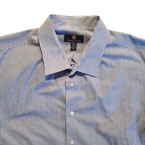 Thomas Stone Men's Long-Sleeve Dress Shirt, Size 18-18 1/2, 34/35, 2XL